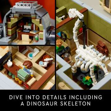 Natural History Museum LEGO Set for Adults - 10326