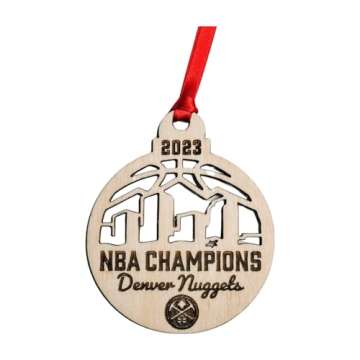 Nuggets 2022 N B A Championship Christmas Ornament, Nuggets Basketball Ornament, Christmas Tree Decoration, GIfts for all, Denver Basketball, BCFCM