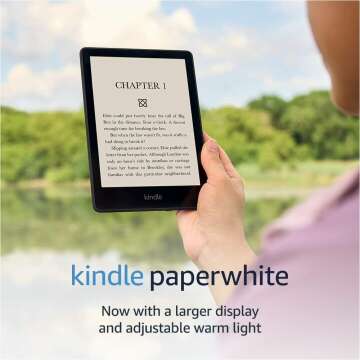 Kindle Paperwhite 6.8” Adjustable Light