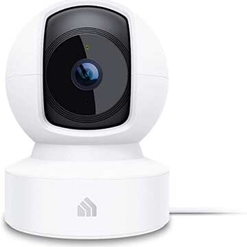 Kasa Smart Security Camera: 1080p HD, Night Vision, 2-Way Audio