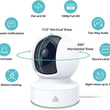 Kasa Smart Security Camera with Night Vision