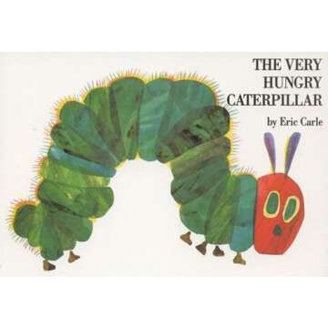 Kaplan Early Learning Eric Carle Board Book Collection - Set of 8 Classic Stories for Interactive and Classroom Reading