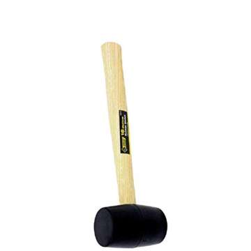 Steel Grip 16 oz Rubber Mallet for Soft Strikes