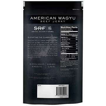 Snake River Farms American Wagyu Beef Jerky, 10 Ounce