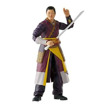 Marvel Legends Series Doctor Strange in The Multiverse of Madness 6-inch Collectible Wong Cinematic Universe Action Figure Toy, 4 Accessories and 1 Build-A-Figure Part