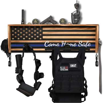 Custom Police Gear Rack