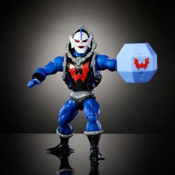 Masters of the Universe Origins Action Figure Cartoon Collection Hordak 5.5-inch 1980s TV Evil Horde Villain, 16 Points Articulation, Mini-Comic