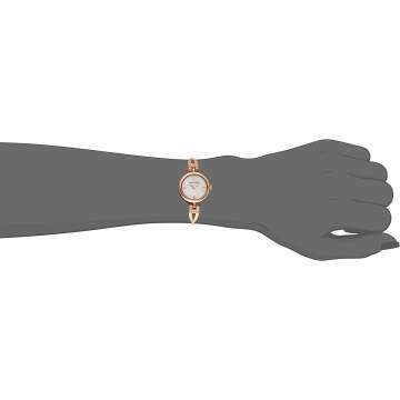 Rose Gold Crystal Watch Set