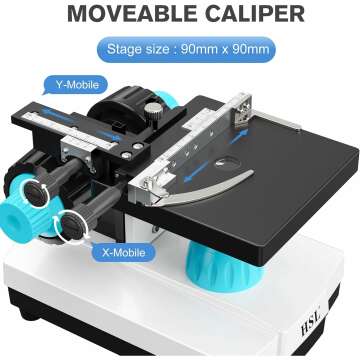 HSL 40X-2000X Microscope Kit for Kids and Students