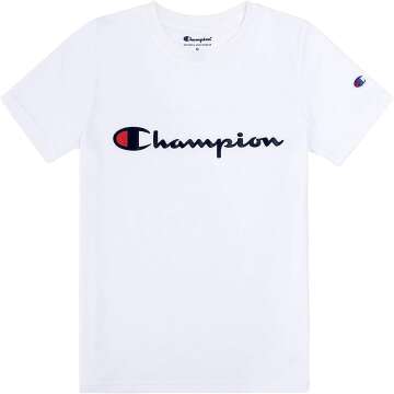 Champion Boys Heritage Cotton Logo Tee Shop Now!