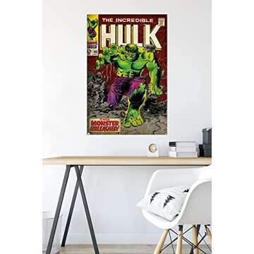 Trends International Marvel Comics - Hulk - Incredible Hulk #105 Wall Poster, 22.37" x 34.00", Premium Unframed Version