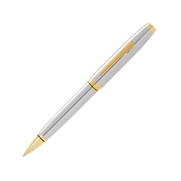 Luxury Cross Coventry Chrome & Gold Ballpoint Pen