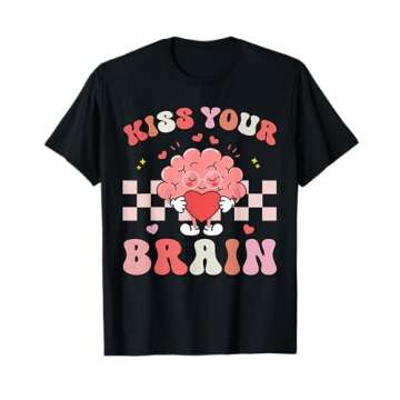 Kiss Your Brain Sped Teacher Appreciation Back To School T-Shirt