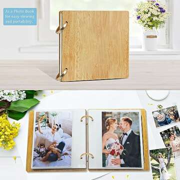 ZEEYUAN 60 Pocket Flip Photo Album - 4x6 Display