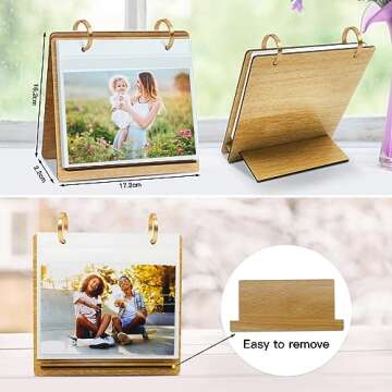 ZEEYUAN 60 Pocket Flip Photo Album - 4x6 Display