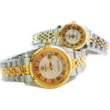 Luxury Quartz Couple Watches for Men & Women