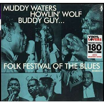 Folk Festival Of The Blues With Muddy Waters, Howlin Wolf, Buddy Guy, Sonny Boy Williamson, Willie Dixon / Various