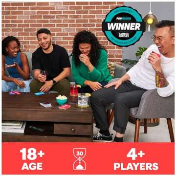 Spin Master Games, Tell Me Without Telling Me Viral Adult Party Game for adults