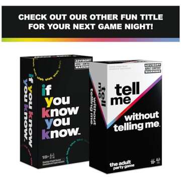 Spin Master Games, Tell Me Without Telling Me Viral Adult Party Game for adults