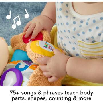 Plush Baby Toy with Lights & Music - Fisher-Price