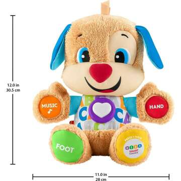 Plush Baby Toy with Lights & Music - Fisher-Price