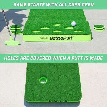 BattlePutt Golf Pong Game