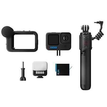 GoPro HERO11 Black Creator Edition - Includes HERO11 , Volta (Battery Grip, Tripod, Remote), Media Mod, Light Mod, Enduro Battery, and Carrying Case