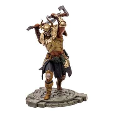 McFarlane Toys - Diablo IV Upheaval Barbarian (Rare) 1:12 Scale Posed Figure