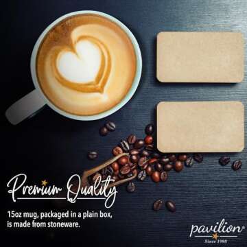 Pavilion Coffee Mugs - Stylish & Durable Designs