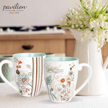 Pavilion Coffee Mugs - Stylish & Durable Designs