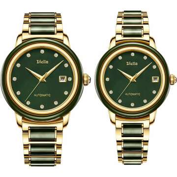 Luxury Diella Couple Watches for Men & Women - Perfect Valentine's Gift