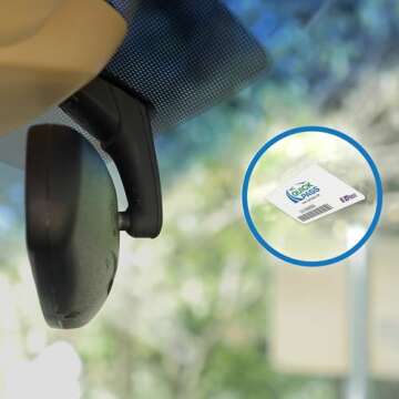 NC Quick Pass Sticker Transponder - Seamless Toll Access in 19 States