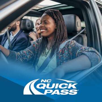 NC Quick Pass Sticker Transponder for 19 States Access