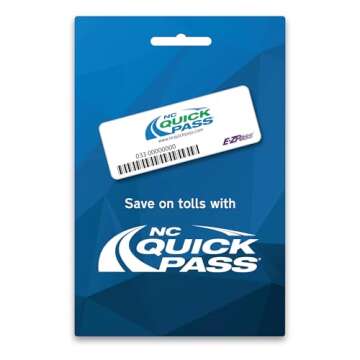 NC Quick Pass Sticker Transponder for 19 States Access