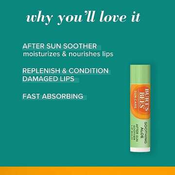 Burt's Bees Tinted Lip Balm SPF30 Stocking Stuffers, 2 Creamy Lip Stain Christmas Gifts with Sunscreen in Peach Peony & Deep Seinna Rose + Aloe Vera After Sun Soother, Post Exfoliator Scrub (3-Pack)