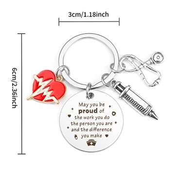 Unique Nurse Gifts - Keychains & Appreciation Presents for Nurses