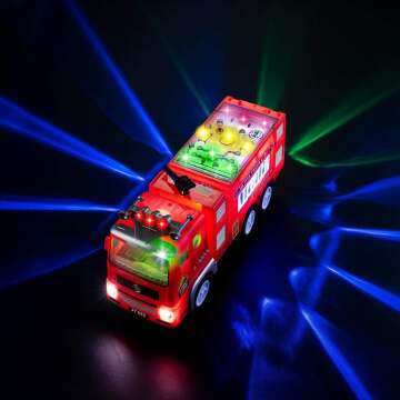 Kids Electric Fire Truck Toy