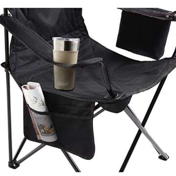 Cooler Quad Chair - Comfort & Convenience for Adventures