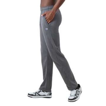 Champion Men's Open Hem Cotton Pants - Great Fit