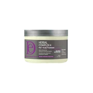 Design Essentials Herbal Complex 4 Hair & Scalp Treatment, Alleviate Dry Scalp and Promote Growth, 5 Fl Oz.