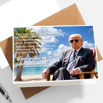 Humorous Retirement Card for Colleagues