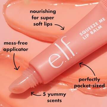 e.l.f. Squeeze Me Lip Balm with Hyaluronic Acid