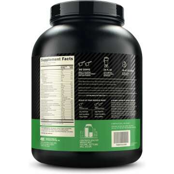 Optimum Nutrition Serious Mass, Weight Gainer Protein Powder, Chocolate, 6 Pound (Packaging May Vary)