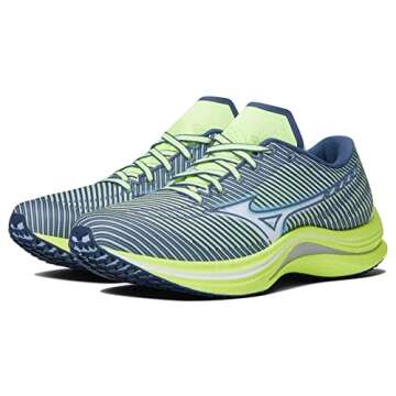 Mizuno Women's Wave Rebellion Running Shoe Neo Lime, 8.5 Medium