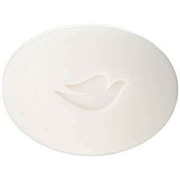 Dove White Cream Bar Soap Pack of 12 - 4.75 Oz Each