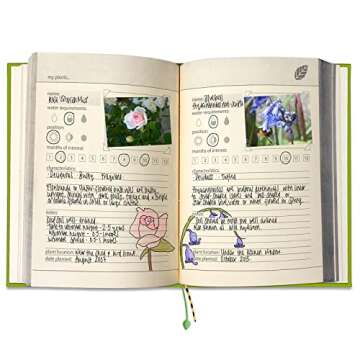 Suck UK | My Gardening Handbook | Garden Journal Notebook & Diary Planner | Outdoor Gardening Gifts For Women | Birthday Gifts & Plant Lovers | Hardcover Journal To Record Growth