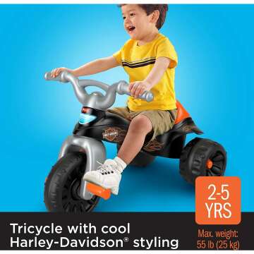 Fisher-Price Harley-Davidson Tricycle for Kids