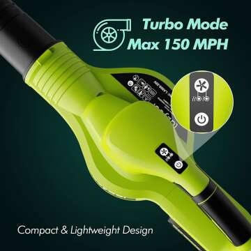 Turbo Electric Leaf Blower
