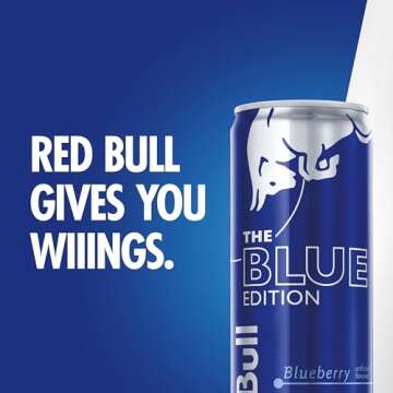 Red Bull Blue Edition Blueberry Energy Drink - 24 Pack