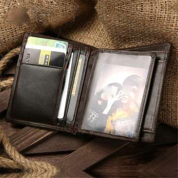 Men's Retro Horizontal Wallet